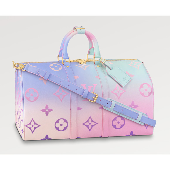 Pink louis vuitton duffle bag new arrivals